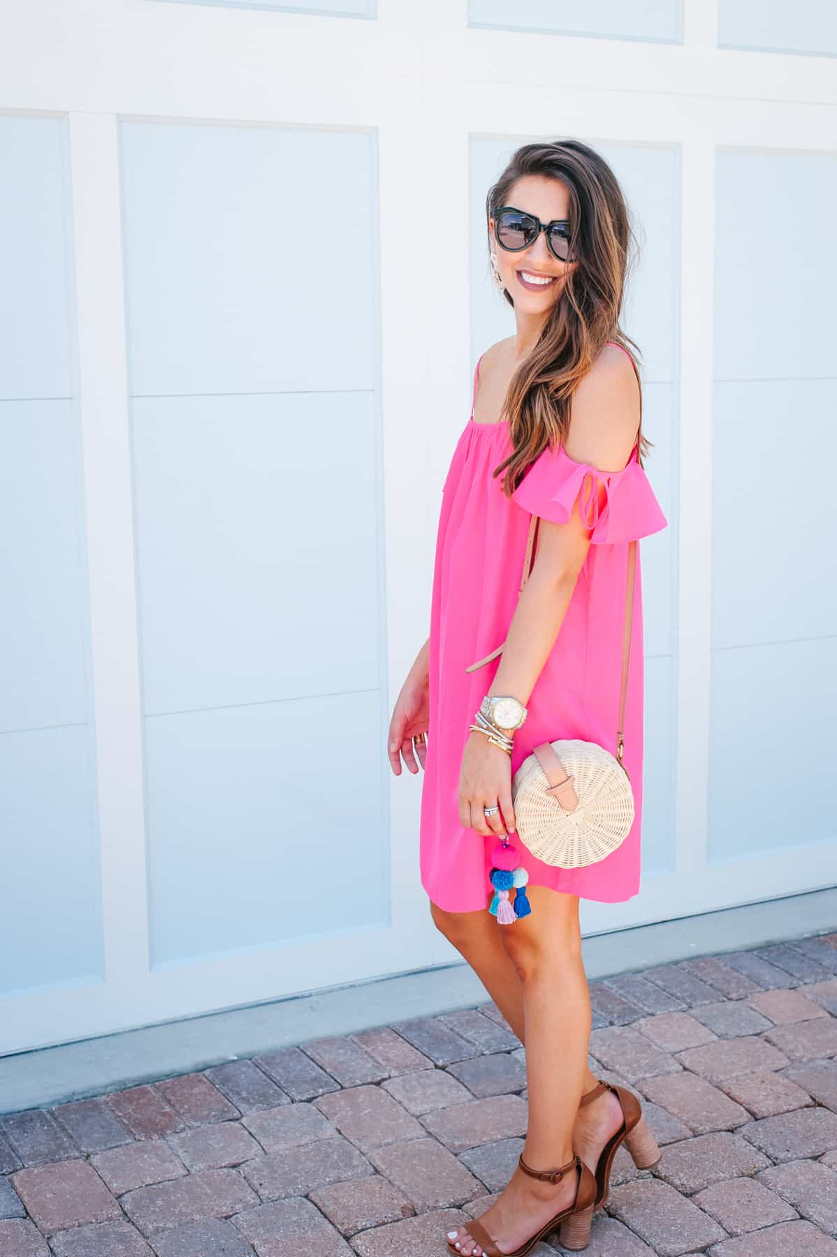 Dress Up Buttercup, Dede Raad, Houston blogger, fashion blogger, Cold Shoulder Dress