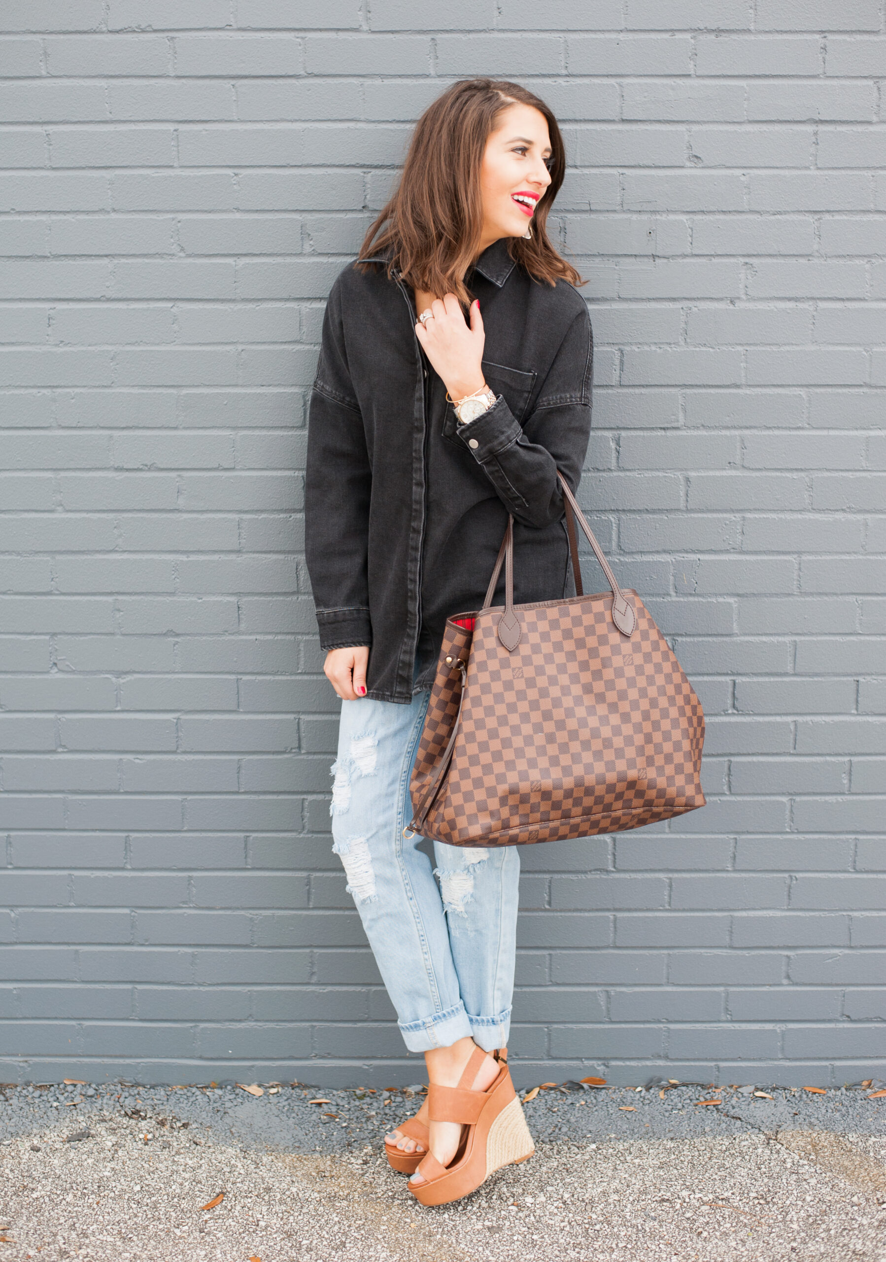 Dress Up Buttercup | Houston Fashion Blog - Dede Raad | Washed Denim